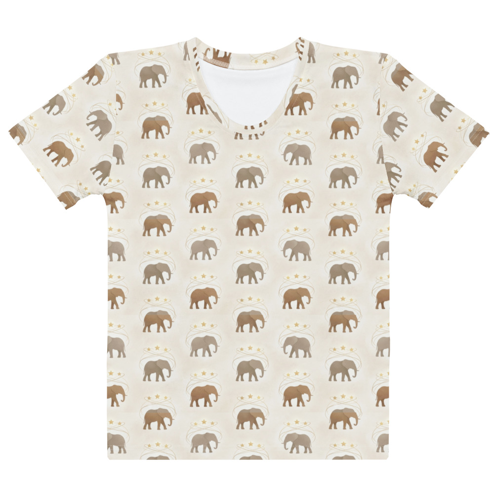 Niwakhe: Tuskenyy – Women’s cotton crew neck T-shirt