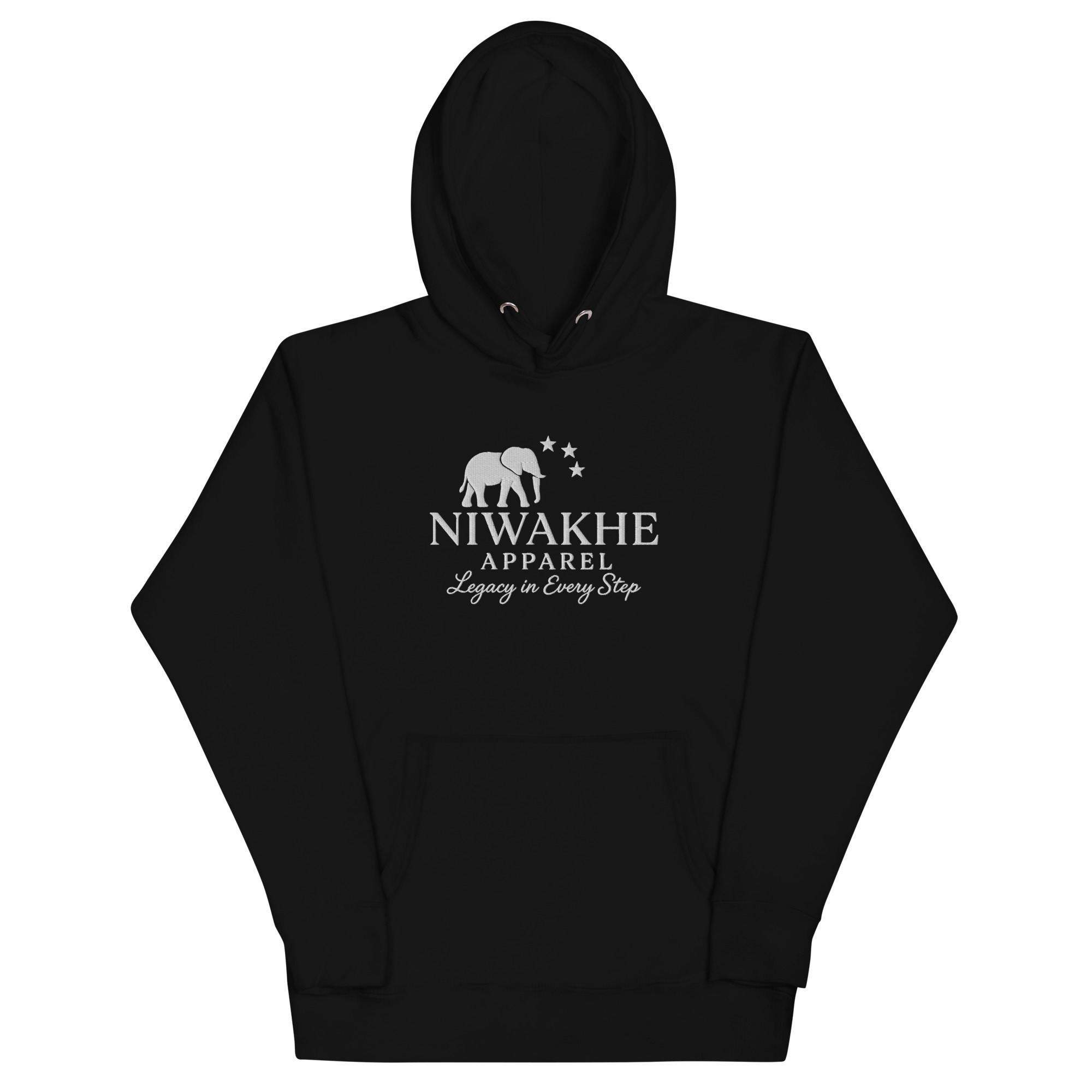 Niwakhe: Legacy in Every Step! – Unisex Hoodie – White