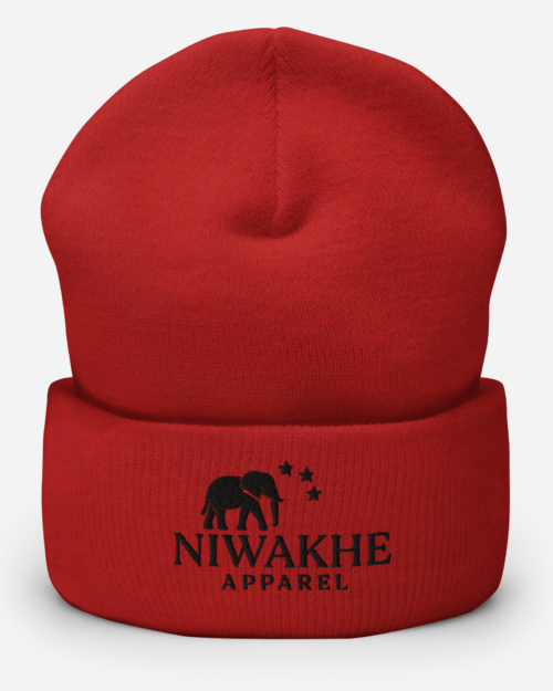 Niwakhe Signature - Cuffed Beanie - Black