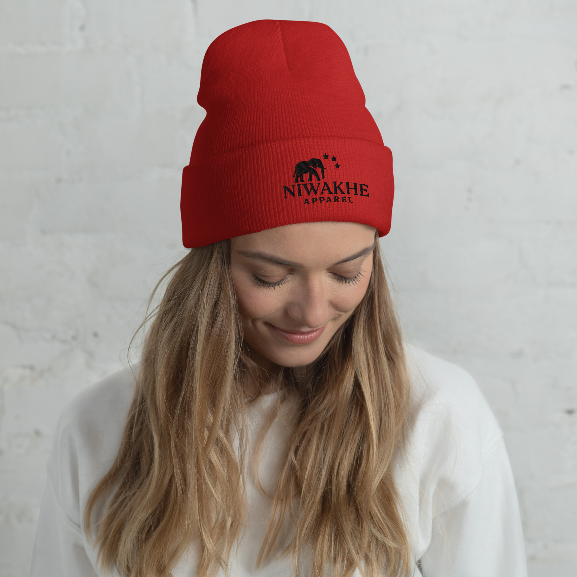 Niwakhe Signature - Cuffed Beanie - Black - Image 2
